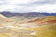 A View Of The Valley Around The Painted Hills