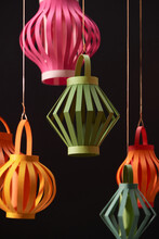 Colorful Paper Lantern For Mid Autumn Festival