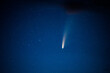 © unite images/Stocksy - comet neowise in dark night sky