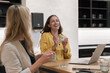 © Hernandez & Sorokina/Stocksy - Two Women Having A Lunch Break