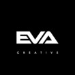 EVA Letter Initial Logo Design Template Vector Illustration