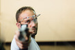 © Boris Jovanovic/Stocksy - Young Sportsman Practising Rifle Shooting