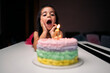 © Nunez Image/Stocksy - Beautiful girl celebrating her birthday