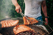 © Giada Canu/Stocksy - Grilling on a Baebecue