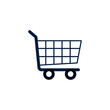 © arum - ecommerce shopping Cart icon in color icon, isolated on white background