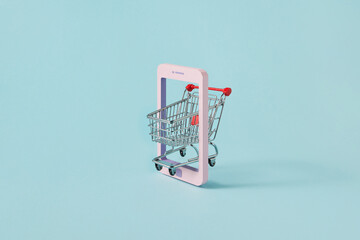 Online ordering food service and home delivery.
