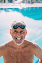 Senior Swimmer Portrait