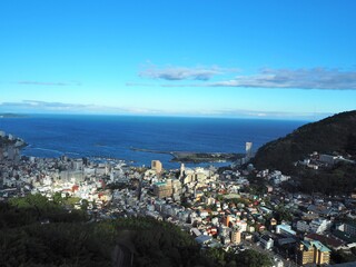 Wall Mural - the landscape of atami city in japan