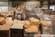 © Jelena Jojic Tomic/Stocksy - A small warehouse packed with a carload ready for distribution