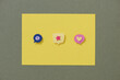 © Maki Company Limited/Stocksy - Heart flame, Smile and Smile chat line icons set
