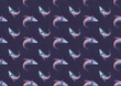 © Goce Ilievski/Stocksy - Whale Seamless Pattern Illustration