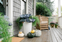 Southern Fall Front Porch Decor