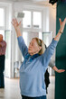 © VISUALSPECTRUM/Stocksy - Old Caucasian Woman Doing Yoga Tree Pose