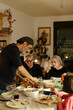 © Jimena Roquero/Stocksy - Thanksgiving dinner