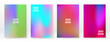 © Сашка Шаргаева - Minimal Poster. Pastel Soft. Rainbow Gradient Set