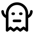 
Trendy unique icon of ghost, glyph editable vector 

