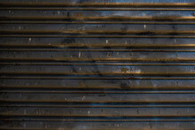 Banged Up Corrugated Wall