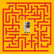 © CACTUS Creative Studio/Stocksy - A couple lost in the maze.