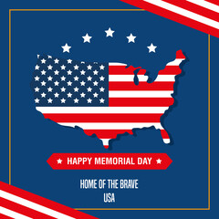 Sticker - memorial day poster