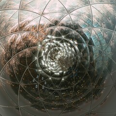 Wall Mural - planet in space