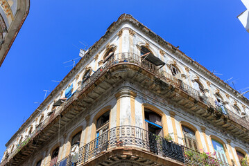 Wall Mural - Immeuble ancien à la Havane, Cuba