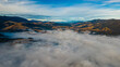 © Андрей Трубицын - mountains tops high above clouds fog