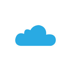 Sticker - Cloud Flat Icon