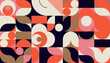 © Normform - Mid-Century Aesthetics Artwork With Abstract Vector Pattern Design And Geometric Shapes