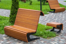 Comfortable Modern Wooden Benches