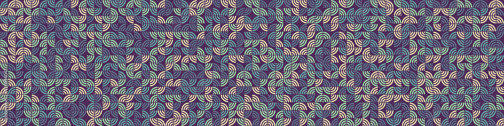 Abstract Geometric Pattern generative computational art illustration