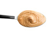 © New Africa - Delicious peanut butter in spoon isolated on white