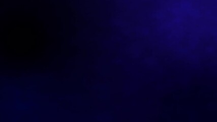 Wall Mural - abstract white smoke in slow motion dark blue background. blue flare light beam with smoke and dust 