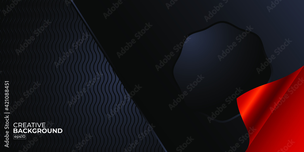 Premium Abstract Luxury black background design vector illustration for ...