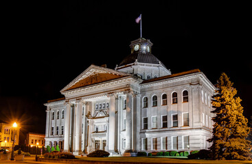 Boone County historic courthouse in Lebanon Indiana