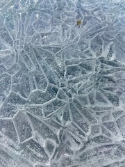 ice on the window