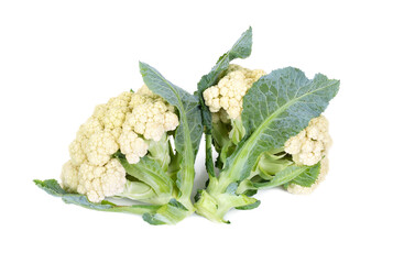 Wall Mural - Cauliflower isolated on white background