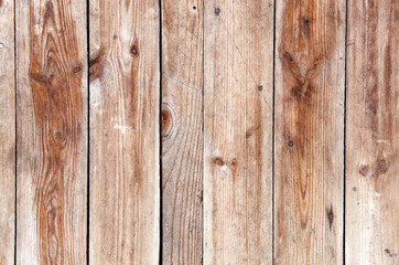 Wooden wall planking. Texture of wooden fence. Background of old wood planks rustic