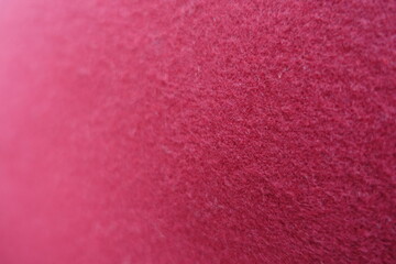 Wall Mural - Closeup of thick bright red coat fabric