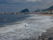 Der berühmte Strand Copacabana in Rio de Janeiro in Brazilien