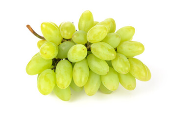 Wall Mural - Bunch of Green Grapes laying stock photo