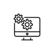 IT Engineering icon in vector. Logotype