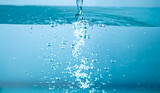 Fototapeta Łazienka - Water splash, fresh and natural
