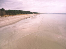 Baltic Sea With Smooth Level Within Absolut Windless.