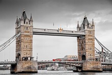 Tower Bridge In Selective Color