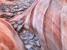 Striped Boulders In Valley Of Fire State Park