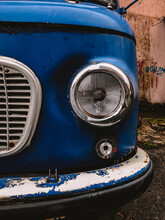 Close-up Of Old Vintage Car