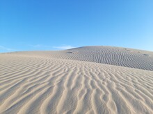 Amazing Pattern Waves In Desert