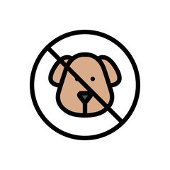 Sticker - stop dog