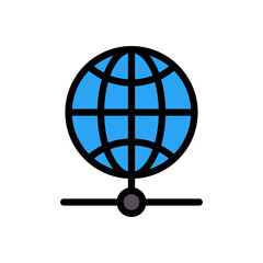 Sticker - global network