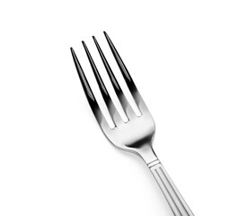 fork isolated over white